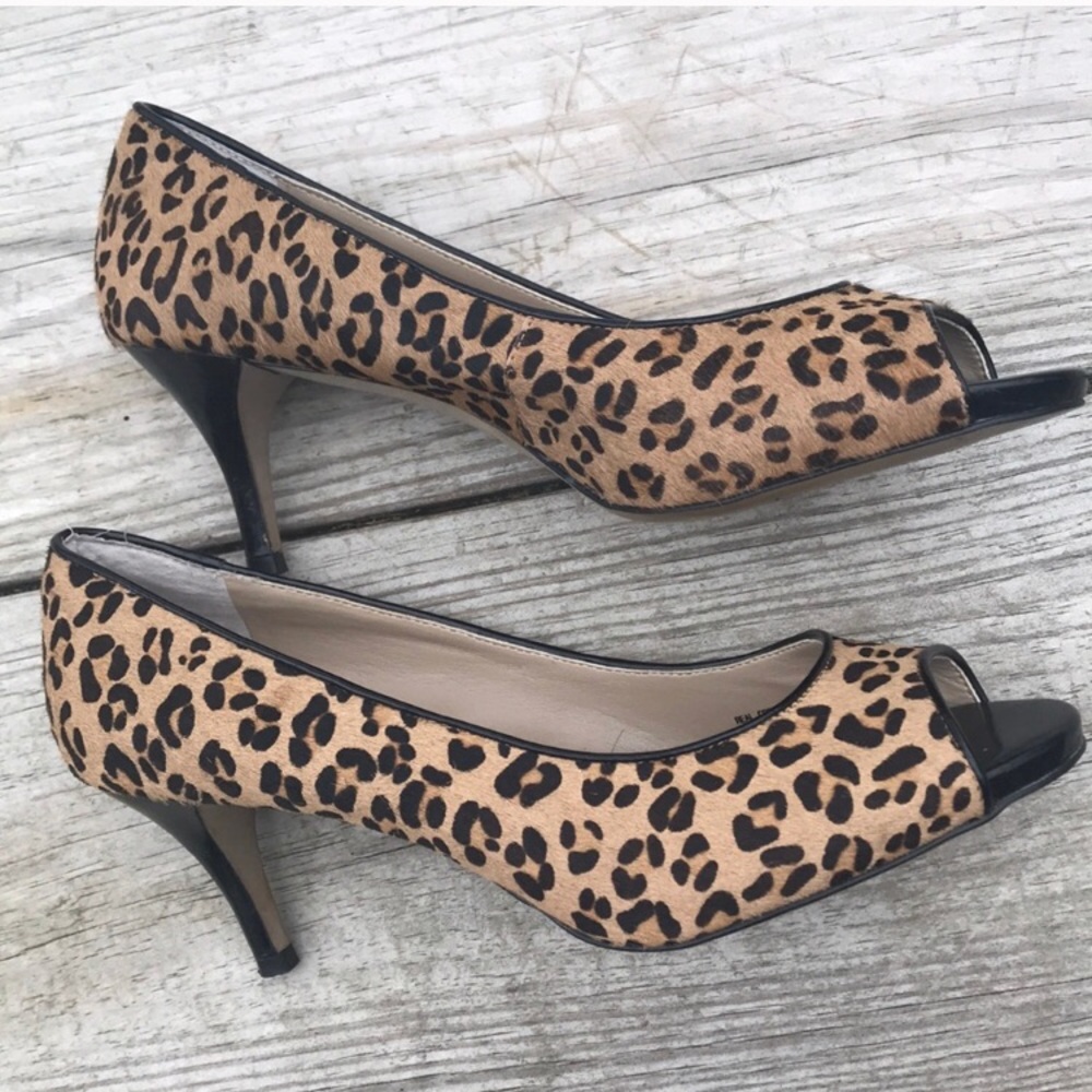 Leopard Print Heels - image 1